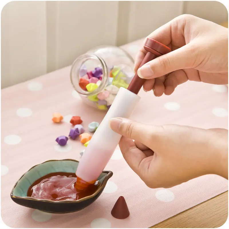 

Silicone Fondant Cake Pen Pastry Icing wilton cake decorating tools DIY chocolate Baking Decor Tools
