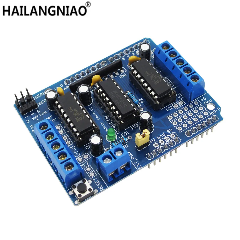 

10pcs L293D motor control shield motor drive expansion board motor shield