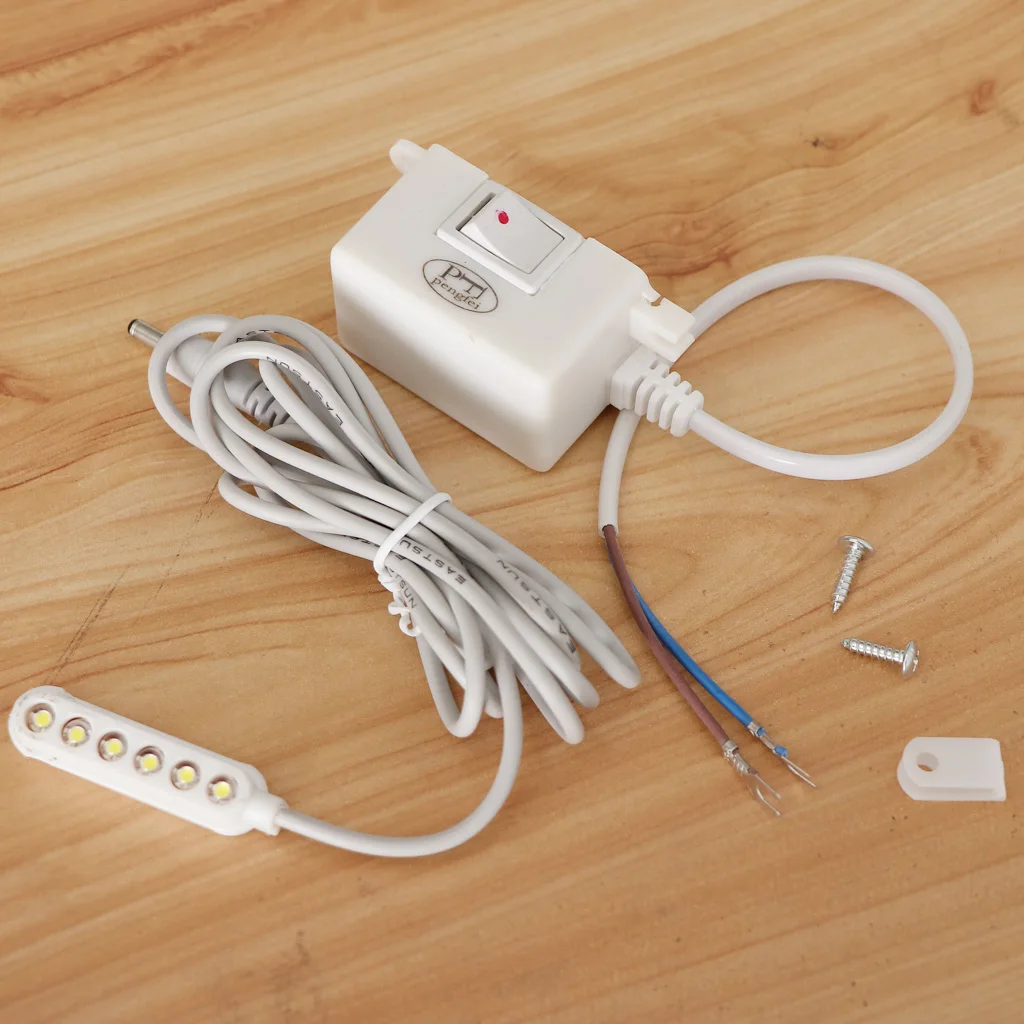 6 LED Lamp Universal Sewing Machine With Magnetic Base Switch Working Light
