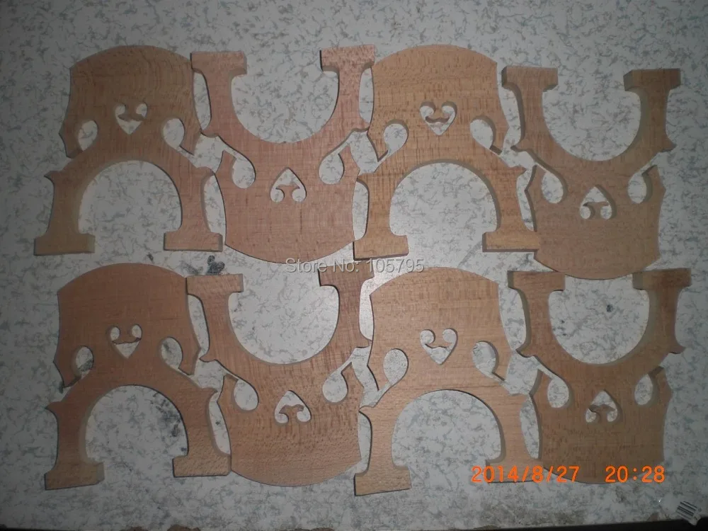 

8 PCs High Quality Cello Bridge 4/4 French Style