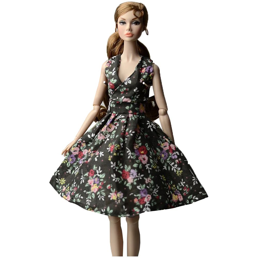 NK Newest Doll Dress Beautiful Handmade Party Clothes Top Fashion Skirt For Barbie Noble Best Child Girls'Gift 003F | Игрушки и