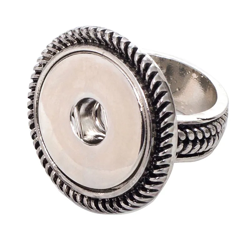 

HOT sale DIY fashion snaps button metal ring for snap buttons fit 18/20mm ginger snaps buttons charm bt0143