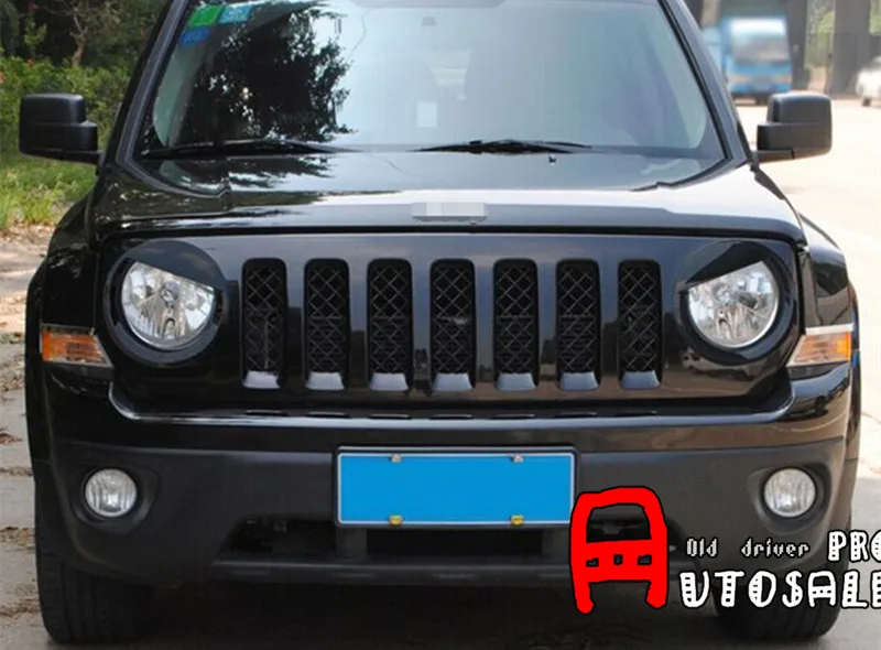 Накладка из АБС-пластика для передних фар 2 шт. Jeep Patriot 2011 2012 2013 2014 2015 | Автомобили и