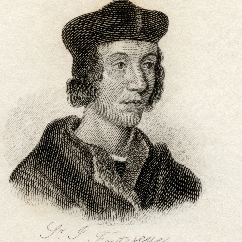 Sir John Fortescue Of Salden C.1531 - 1607. Chancellor Of The Exchequer Of