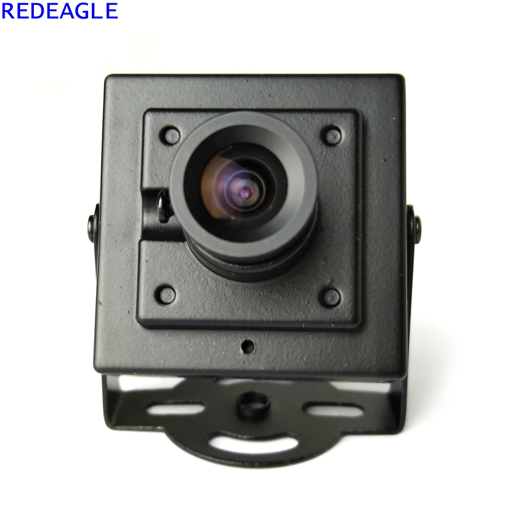 REDEAGLE 700TVL CMOS Проводная Мини-коробка микро CCTV камера безопасности с металлическим корпусом 3,6 мм объектив