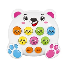 Пластмассовые Музыкальные Игрушки для маленьких детей, игра в хомяка, насекомое, игра в фруктовый червь, Обучающие инструменты, музыкальные игрушки для малышей