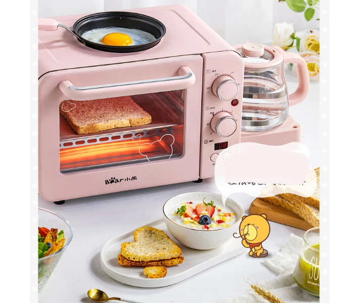 Сэндвич Машина для завтрака тост молоко теплее горшок двойной нагрев DIY
