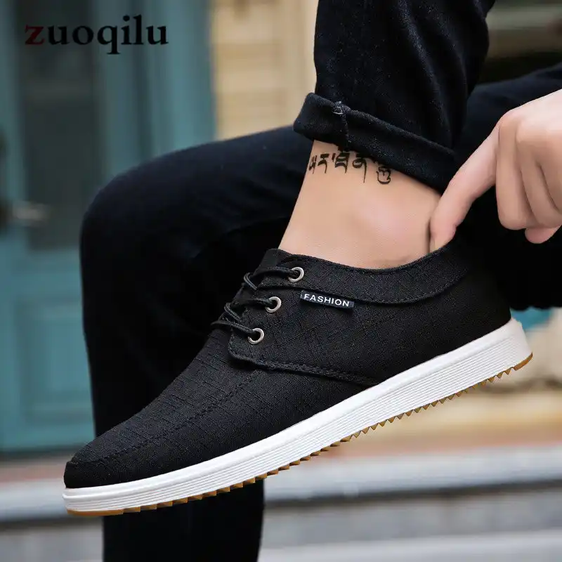 mens black casual shoes
