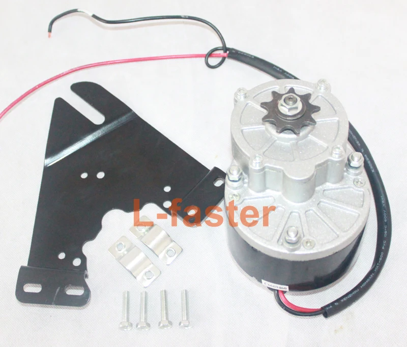 Excellent 24V 250W Electric DC Motor + Controller + Throttle Electric Bike Brush Motor Conversion Kit Electric Scooter Motor kit 2