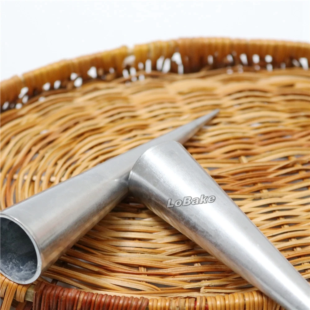 (2 шт./упак.) коническая форма алюминиевая спираль круассаны Дания заостренная