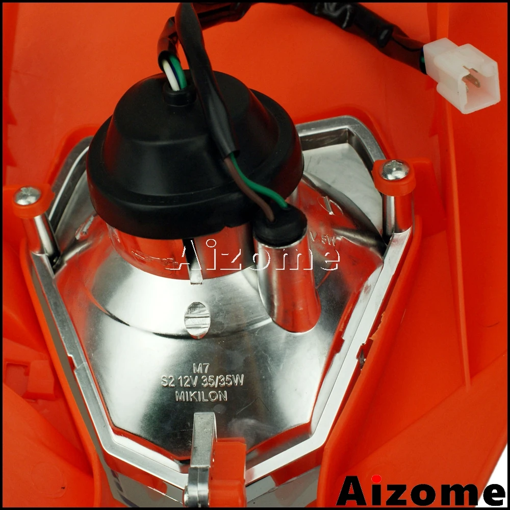 Универсальный Мотокросс 12V головной светильник обтекатель для MX EXCF EXC XCF XC SX CRF