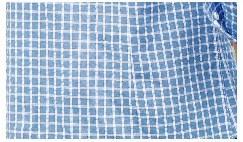 5XL Plaid shirts men clothing Autumn Spring Cotton long sleeve Top quality male shirts dress Brand Muls Plus size 2017 New DJ359-18