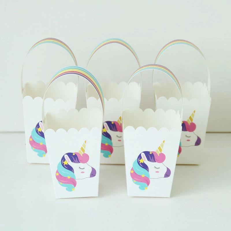 Jumi Sac En Papier Pour Fete Licorne 10 Pieces Boite A Bonbons Pour Fete Prenatale Sac Cadeau En Papier Pour Invites Sac A Biscuits Pour Fete D Anniversaire Licorne Aliexpress