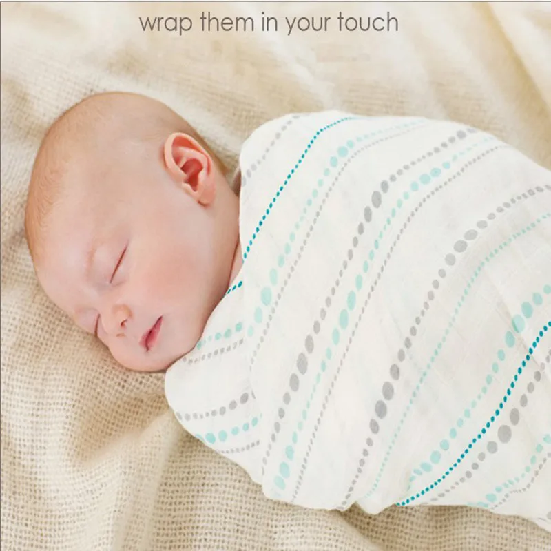 Muslin Newborn Baby Blankets aden Anais  Bamboo Fiber Soft Supplies Infant Baby Multifunctional Wrap Swaddle Gauze Bath Towel