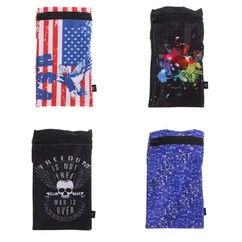 

Women's, Men's Sports Wrist Wallet Pouch Band Spandex Lycra Zipper Running Travel Gym Hide Money ID Card Case