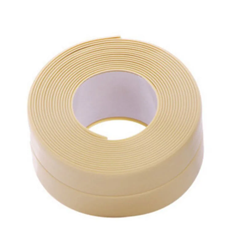 

Home Bathroom Bathtub Kitchen PVC Wall Stickers Art Sealing Strip Sealant Tape Mildew resistant waterproof 3.2mx3.8cm