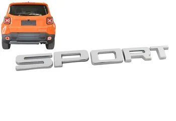 

Chrome sport for Renegade Compass Patriot Fender trunk Emblem Decal Badge Sticker