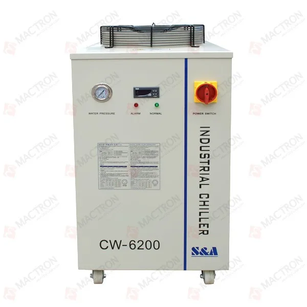 CW6200AI 220V 50Hz Co2 Laser Chiller , Industrial Water Chiller CW6200