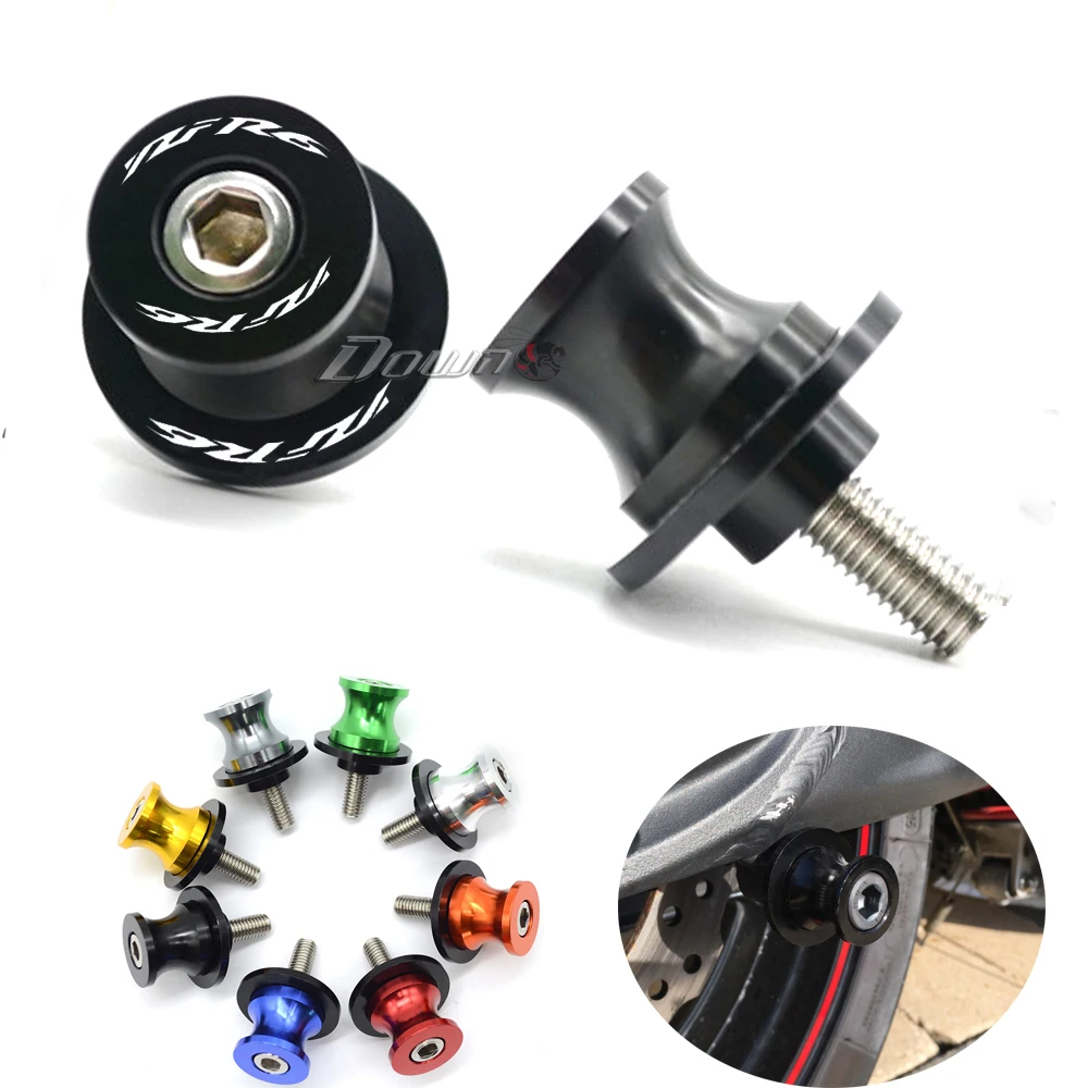 

Motorcycle Swingarm Spools Slider 6mm Stand Screws For YAMAHA YZFR6 YZF R6 1999-2016