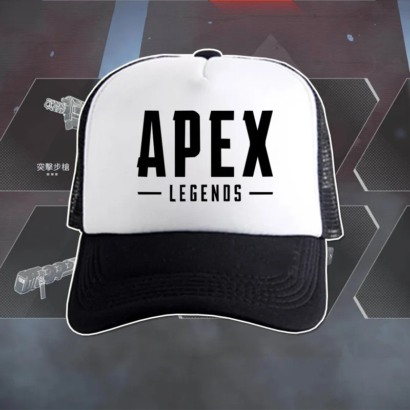 Apex Legends Baseball Cap Game Print Black Cotton High Quality Cool