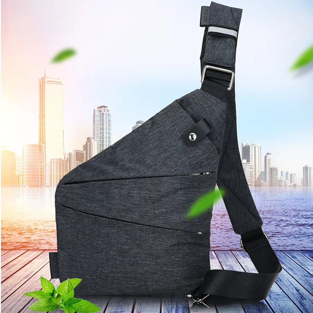 Woweino, летние черные сумки на одно плечо для мужчин, водонепроницаемые нейлоновые сумки через плечо, мужские нагрудные сумки, дорожные многофункциональные сумки