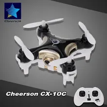 Cheerson CX-10C 2.4G 4CH 6 Achsen RC Quadcopter Mini-Drone RTF With 0.3MP Camera