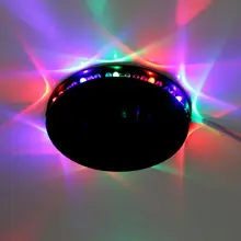 2016 New Arrive Auto Rotating Stage Light DJ Lamp Bulb Stage Lighting Magic Ball Bulb Voice Control Free Shipping