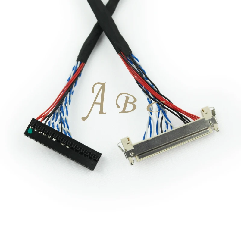 Оптовые поставки 10 шт. 400 мм LVDS кабель FIX 30P S8 30 контактов 8 бит 1ch для Samsung 1366x768 LED ЖК