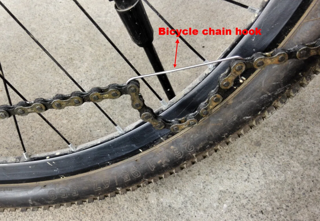 1pc Factory price Bicycle chain hook Bike chain Repair Tools for bike