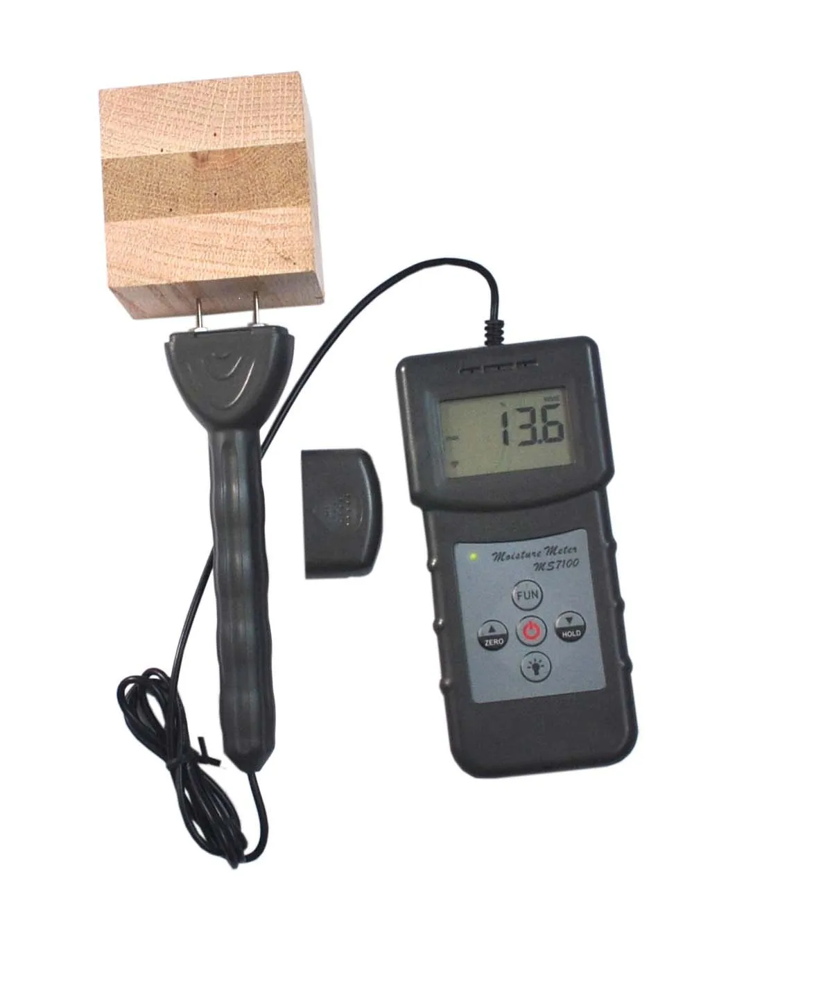 

MS7100 Sawdust Compression Plate Moisture Meter Solid Wood Moisture Detector Tester