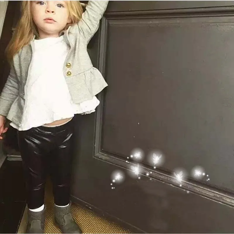 baby boy leather pants