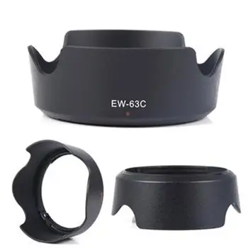 

JMFOTO Lens Hood For Canon EW-63C EW63C 100D 700D EF-S 58mm f/3.5-5.6 IS STM Camera Lens Hood Lens Protector