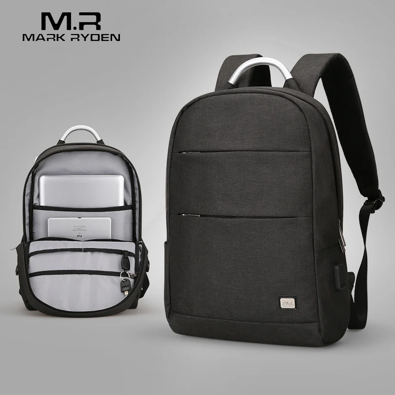 2018 Mark ryden New Arrivals Usb Recharging Anti-thief Backpack Waterproof Two Size Fashion Portable Bag