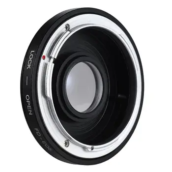 

For EOS Lens Mount Adapter Camera Lens Adapter Ring Optical Glass Focus Infinity FD Lens to EOSEF Mount Body for Canon Came r60