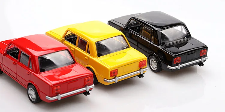 1:36 игрушечный автомобиль АВТОВАЗ-Лада, металлическая игрушка, Литые и игрушечные транспортные средства, модель автомобиля, миниатюрная модель автомобиля, игрушки для детей