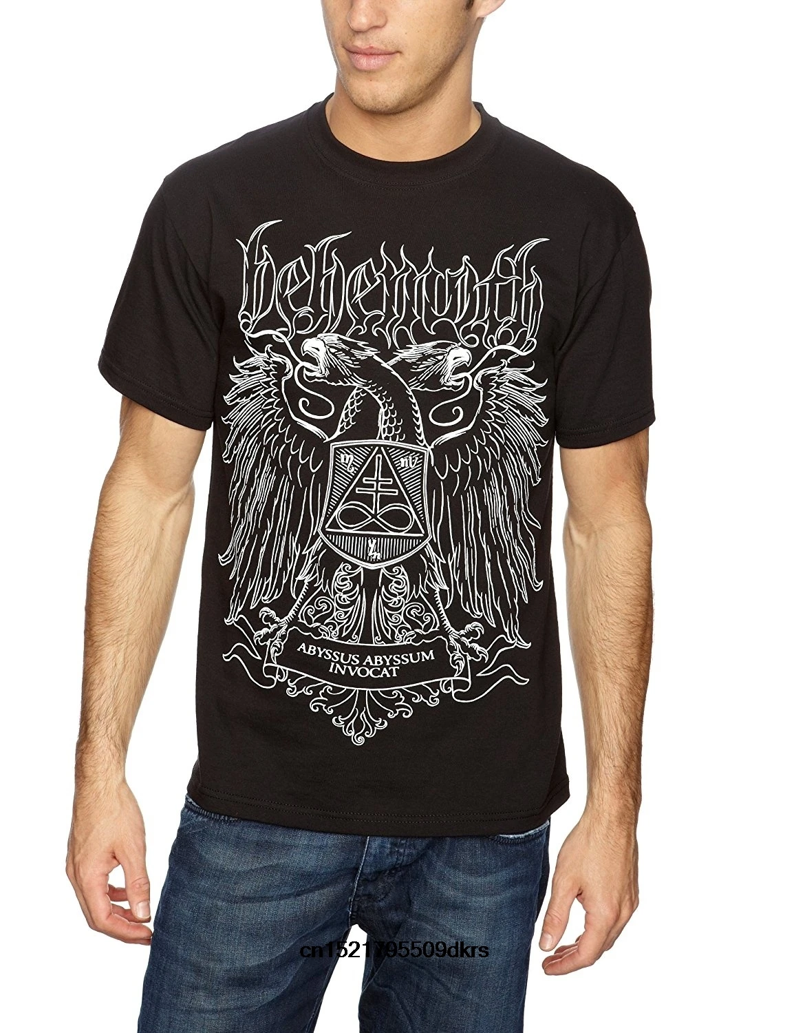 Мужская футболка Behemoth Abyssus Abyssum Invocat летняя модная забавная новинка wo для
