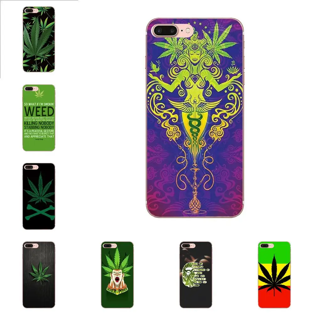 

Weed Leaf Grass Huf TPU Soft Phone Accessories Cover Case For Xiaomi Redmi Mi Note 7 8 9 SE Pro Lite Go Play