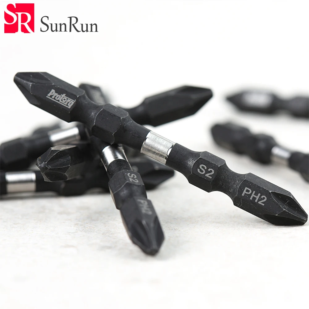 19 piece set Long Hex Cross Head Screwdriver Bits Electric