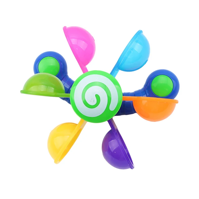 Baby Bath Toys Play In Scoop Water Mini Windmill Waterwheel Toddler Bathroom Bathtub Bathing Toy Kids Summer Swimming Pool Games 3