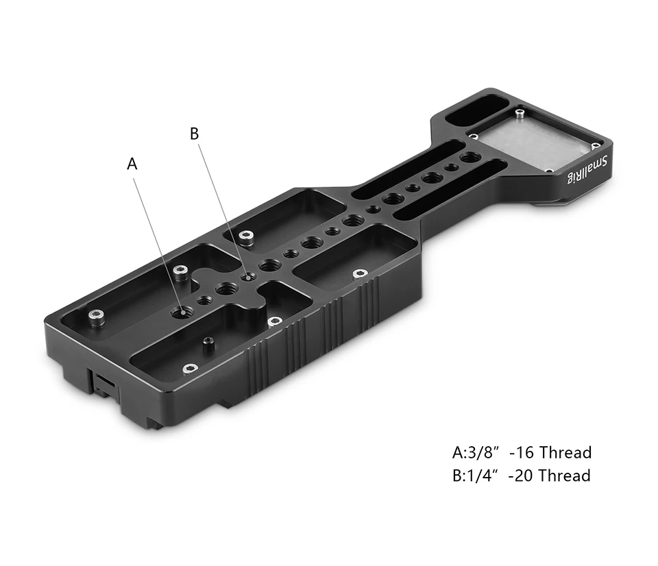 Smallrig VCT-14 быстросъемная пластина штатива с 1/4 3/8 резьбовыми отверстиями для камеры видеокамеры 2169