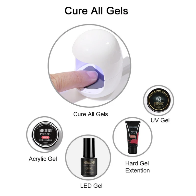 spesifikasi 3 W Mini Kuku Lampu Waktu Kuku Fototerapi Pasti Waktu Mesin Baru Telur Bentuk LED Kecil   UV Kuku lampu Mini Nail Dryer