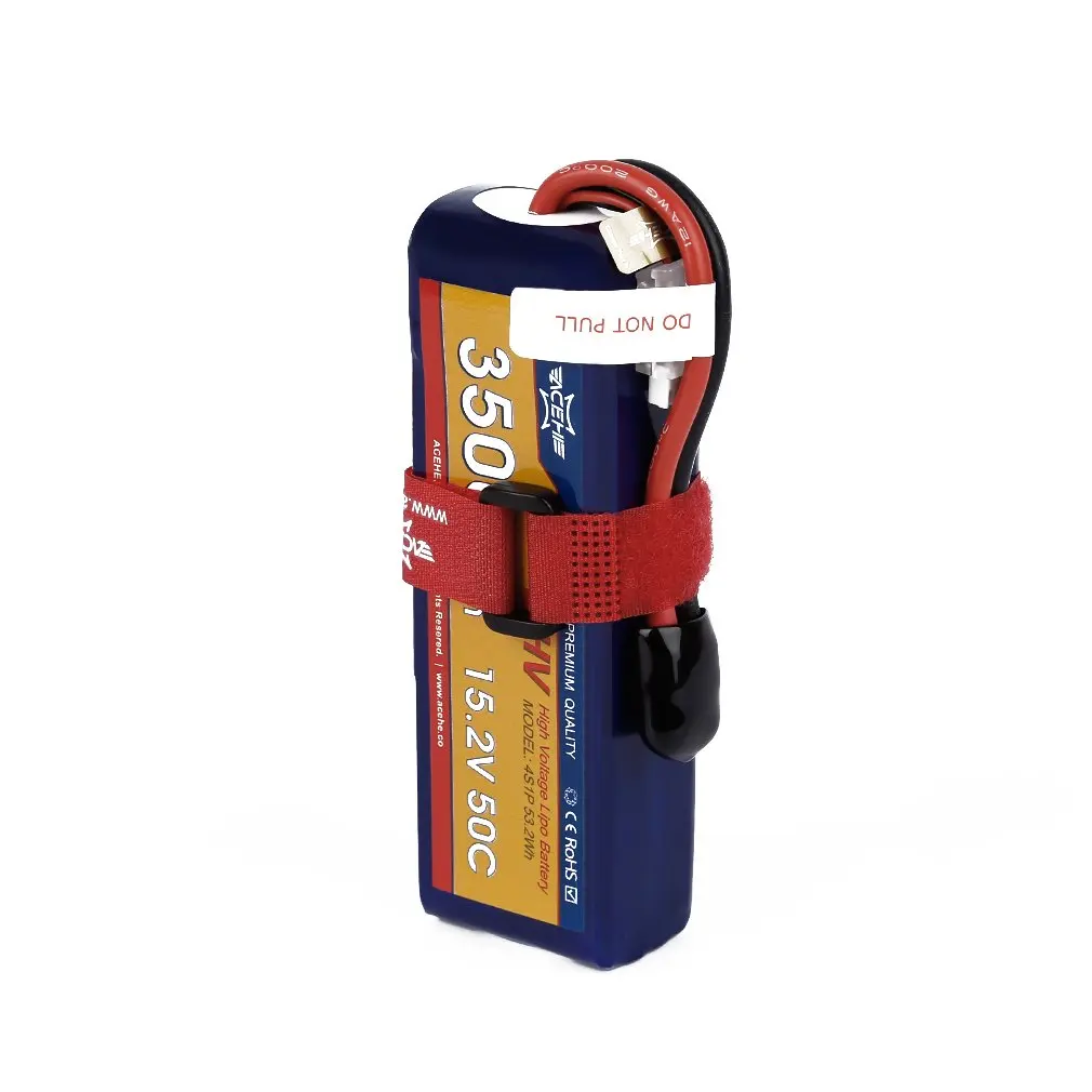 

ACEHE 15.2V 3500mAh 50C 4S1P 53.2Wh XT60 Plug High Voltage Lipo Battery