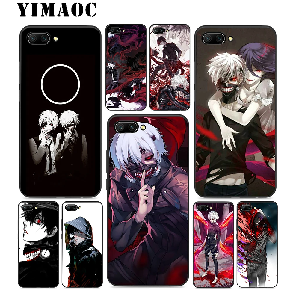 YIMAOC Tokyo Ghoul Anime Soft Silicone Case For Huawei Honor Mate 10 P20 P10 P9 P8 P Smart Y6 6A 7A 7X 7C Lite Pro 2017 2018 |