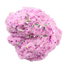 80 мл красочные Сквош слизь пушистый пенопласт мягкий ароматизированный смешивание облако снятие стресса осадка свет грязи веселье глиняные игрушки для детей MA30f