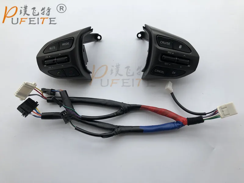 

Steering Wheel Button For KIA Optima K5 Buttons Bluetooth Phone Cruise Control Volume channel Remote Steering Wheel Control