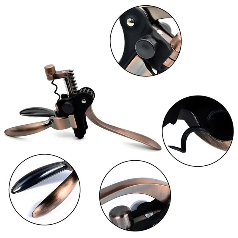 Wine Bottle Opener Corkscrew Setholleringlan Kit With Foil Cutter,wine