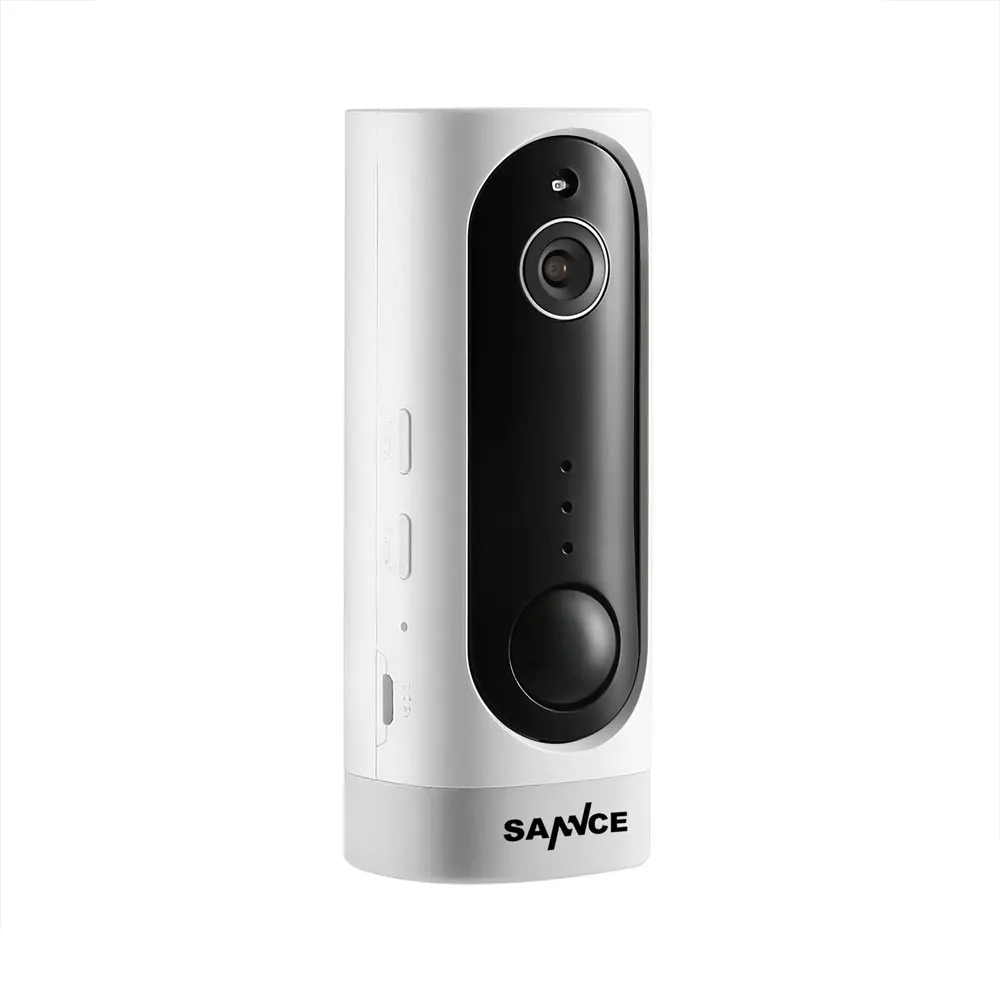SANNCE мини ip камера 720P HD безпроводная 3000ма перезаряжаемая батарея PIR ночного