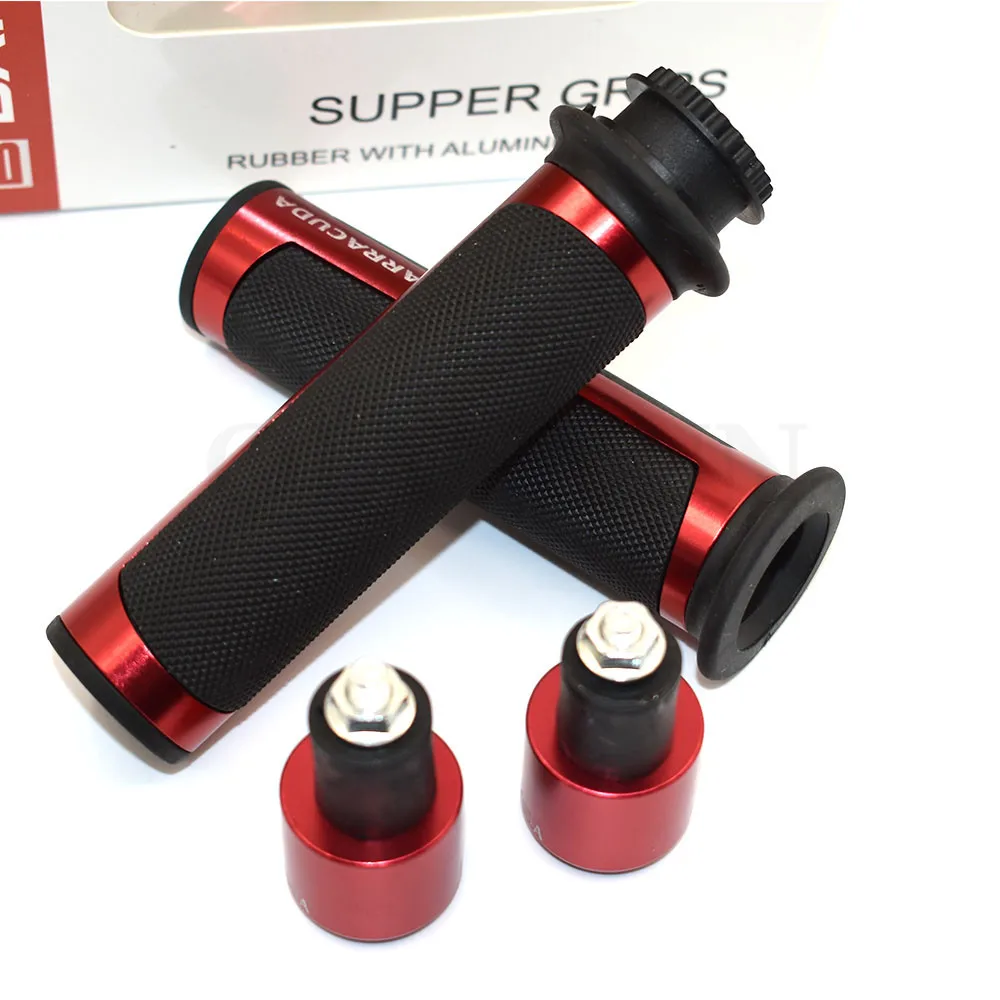 Для мотоциклетных ручек 7/8 дюйма колпачки/ручки руля CNC 22 мм универсальные для Yamaha