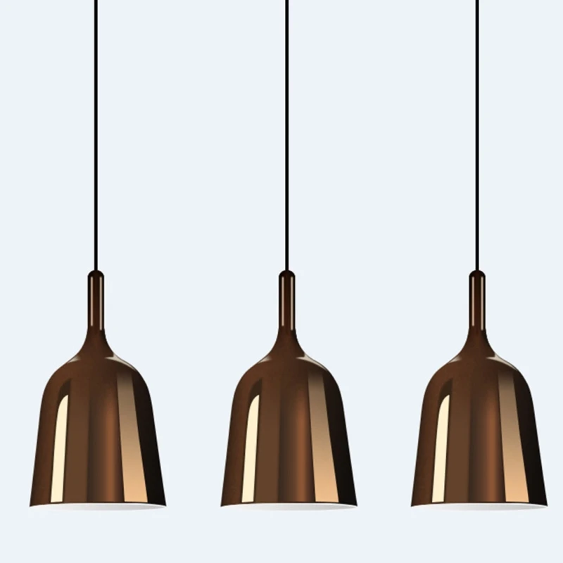 Eusolis Moderne Bel colgante luces Hanglampen iluminación Interior comedor luces brillo Pendente Para Quarto luminarias