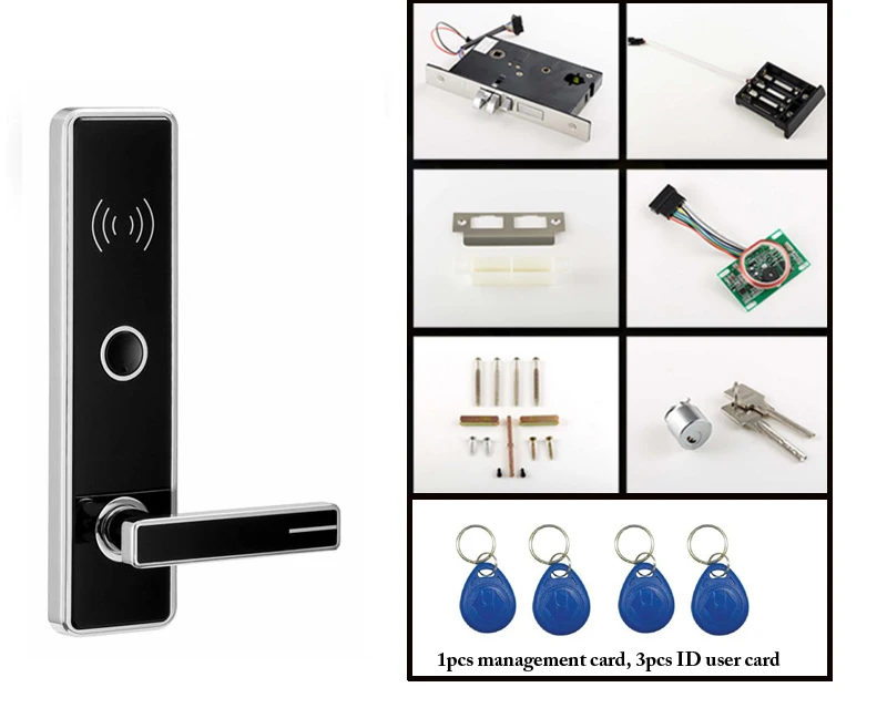 digital elétrica fechadura do hotel com placa